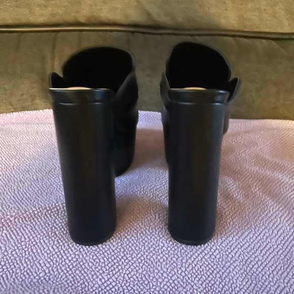 Black Dolls Kill platform mules size 9 - Picture 3 of 4